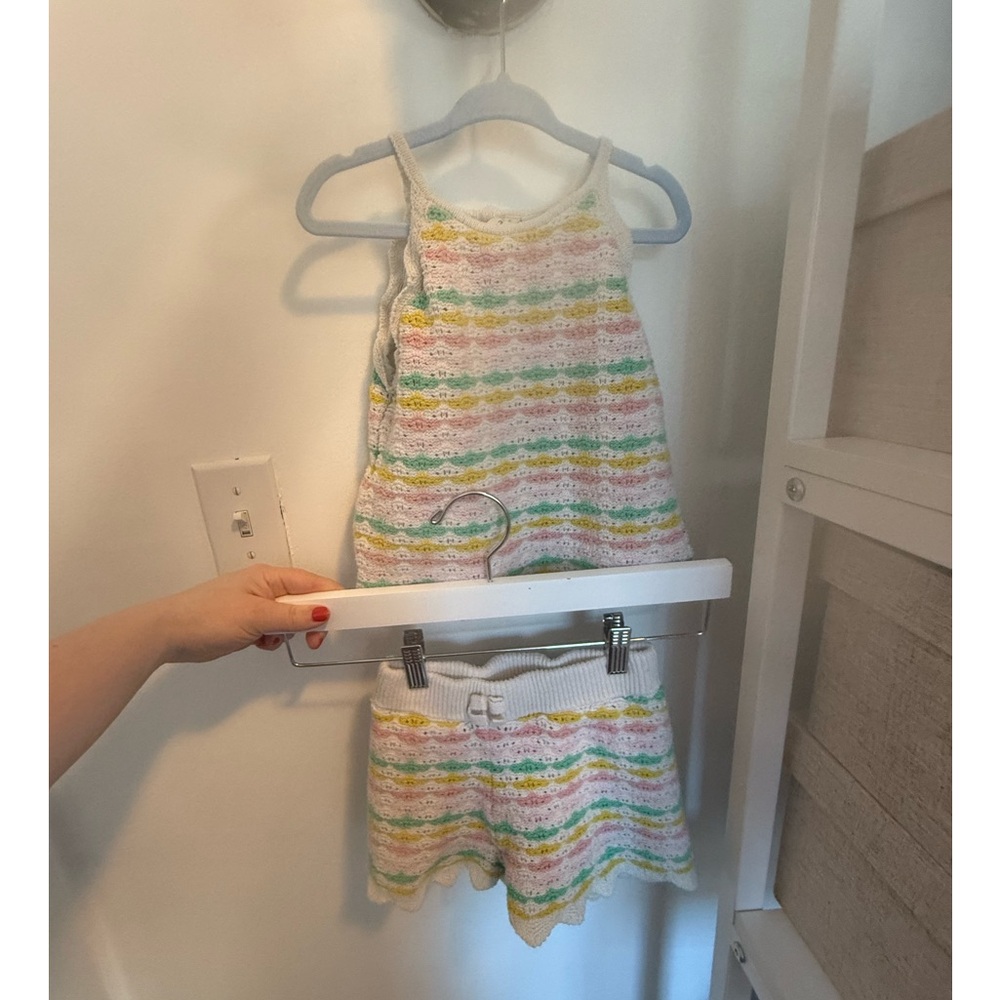 Janie and Jack knit set